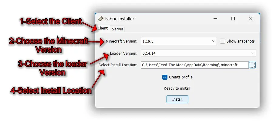 Fabric 1.18 Minecraft Mod Loader & API Install Guide (Step By Step)