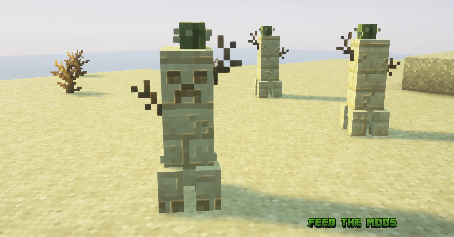 Creeper Overhaul addon for Minecraft PE 1.20.12