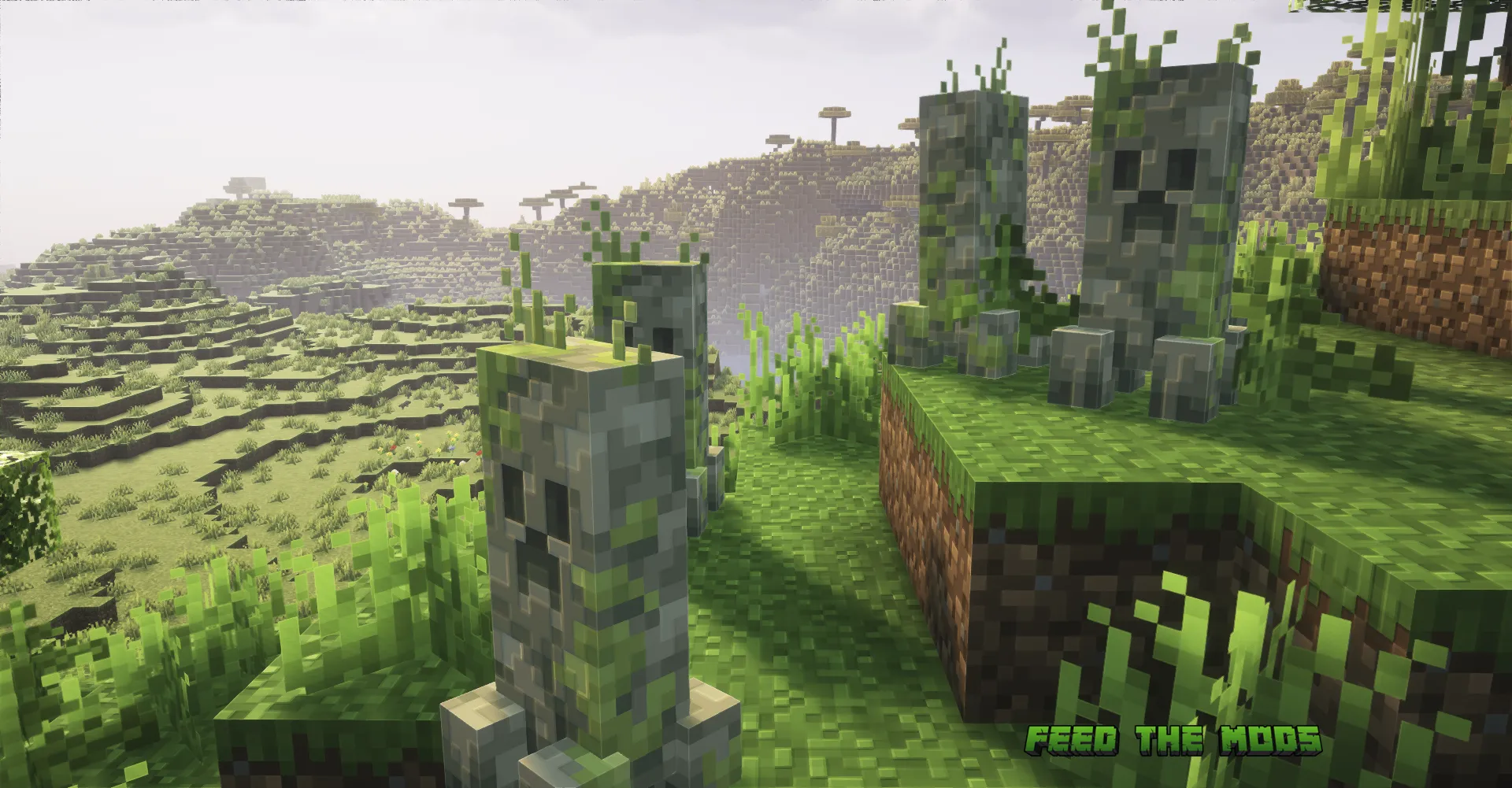 Creeper Overhaul Mod / Minecraft 1.18 